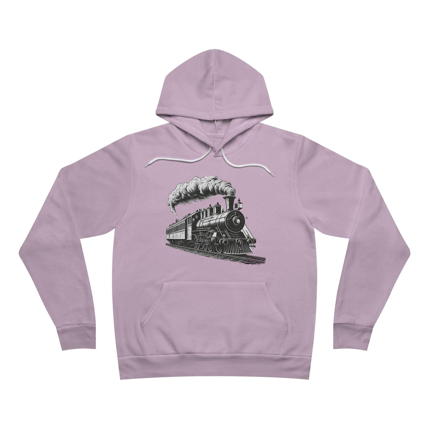 Vintage Steam Engine - Unisex Sponge Fleece Pullover Hoodie