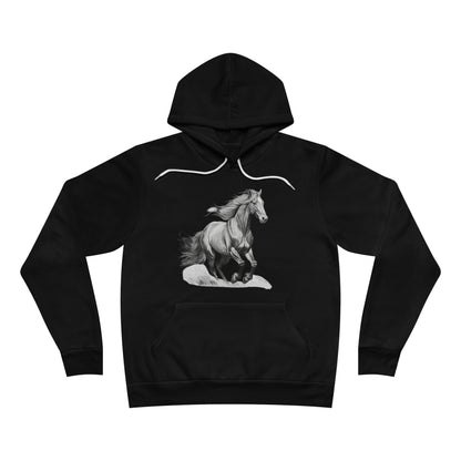 Born Free Mustang - Unisex Sponge Fleece Pullover Hoodie