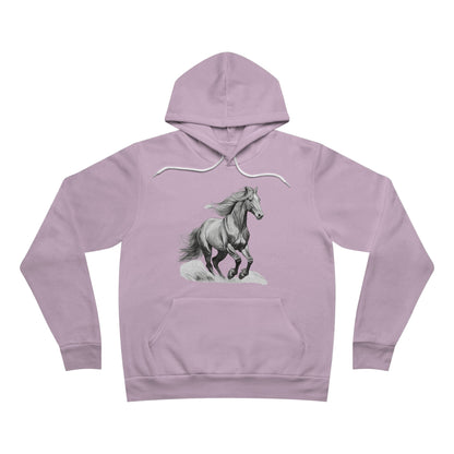 Born Free Mustang - Unisex Sponge Fleece Pullover Hoodie