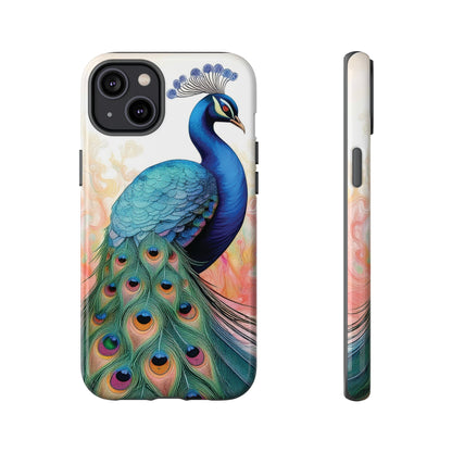 Watercolor Peacock Phone Case