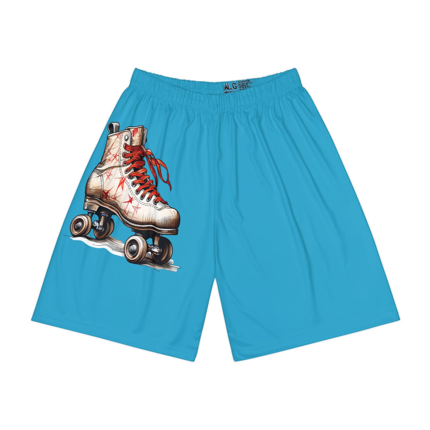 Roller Derby - Men’s Sports Shorts (Turquoise)