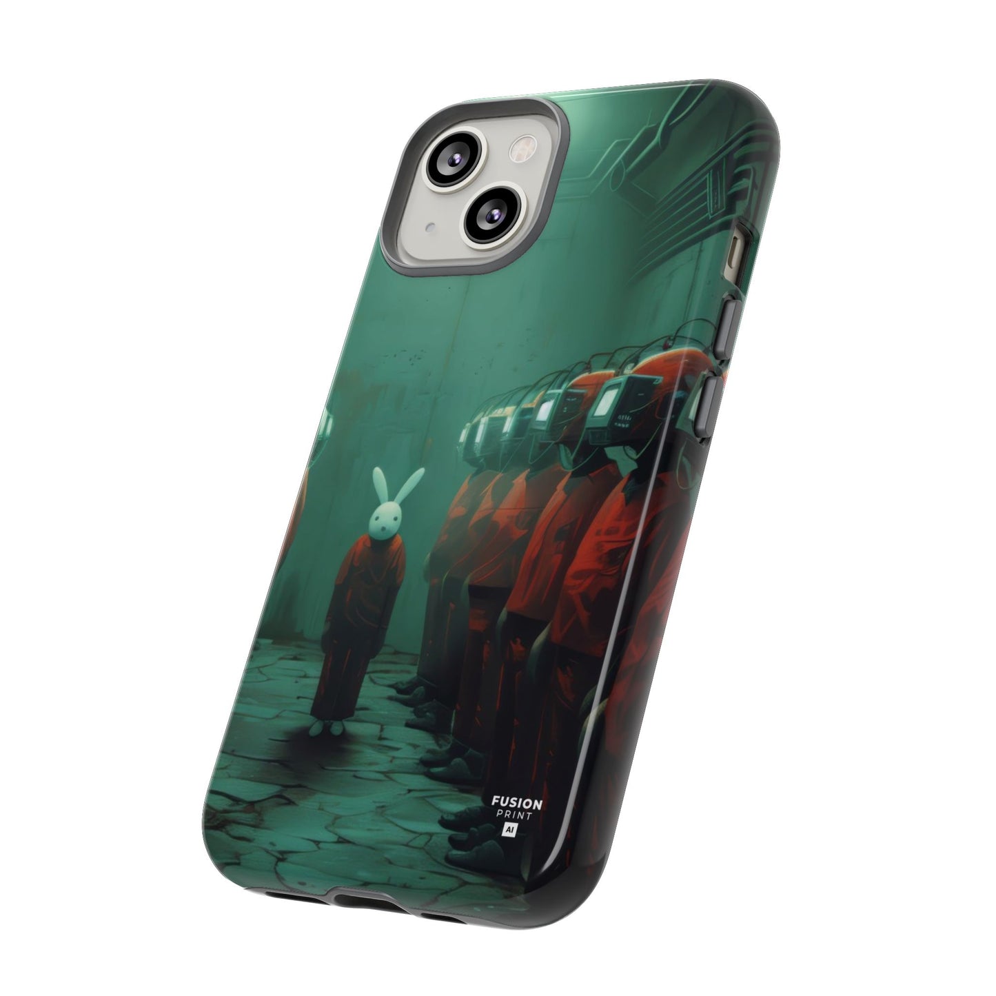 Surreal Computers Take Over Phone Case