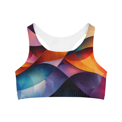 Color Wave - Seamless Sports Bra