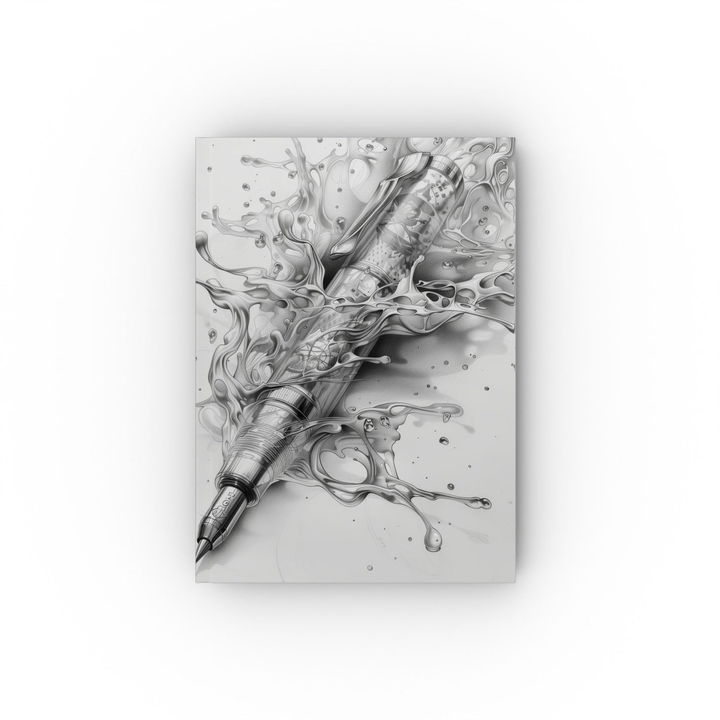 Ink Splatter Hardback Journal