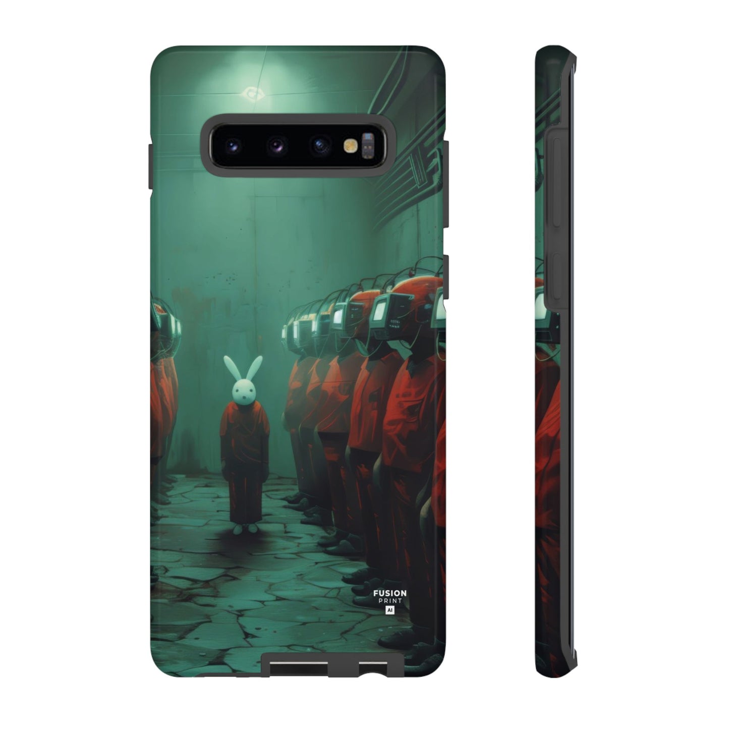 Surreal Computers Take Over Phone Case