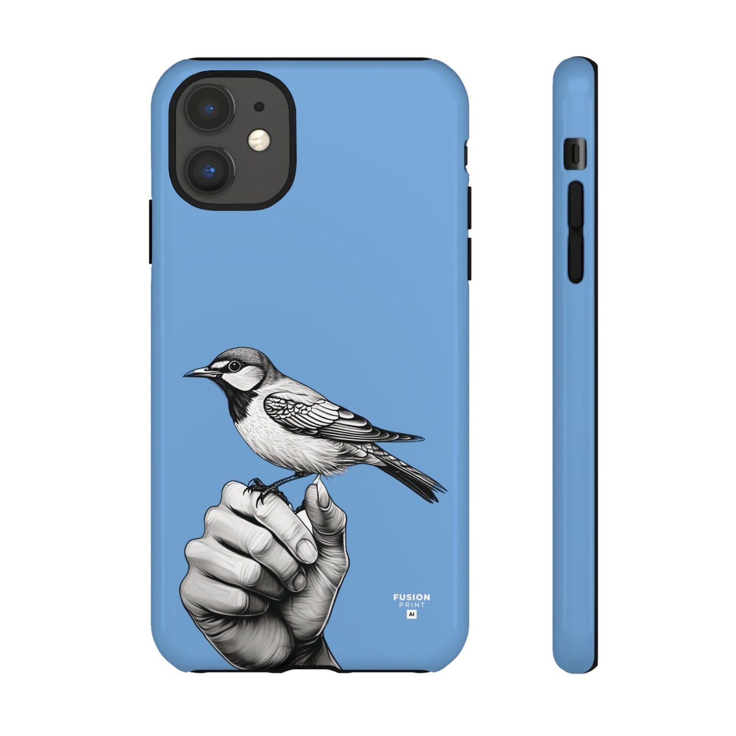 Bird on a Hand Phone Case