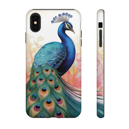 Watercolor Peacock Phone Case