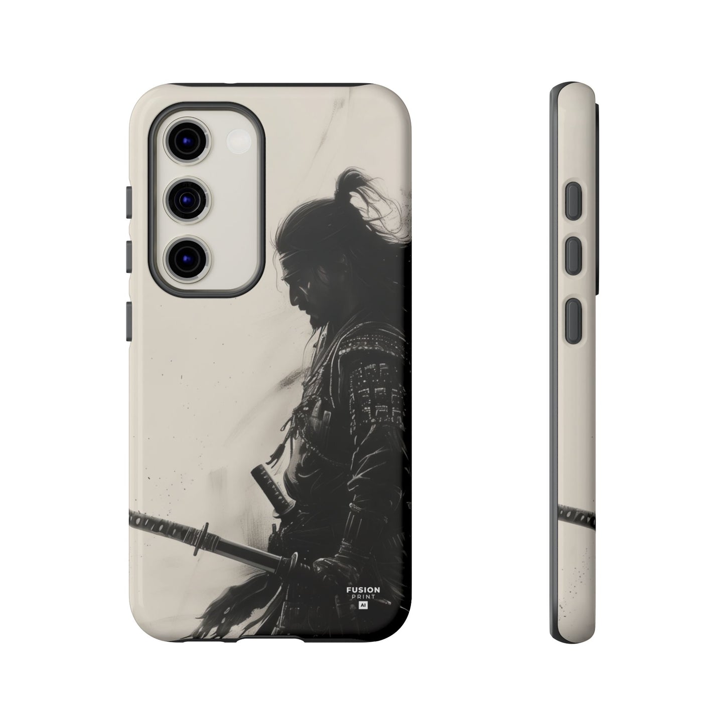 SamurAI Prepares for Battle Phone Case