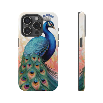 Watercolor Peacock Phone Case