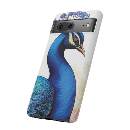 Watercolor Peacock Phone Case