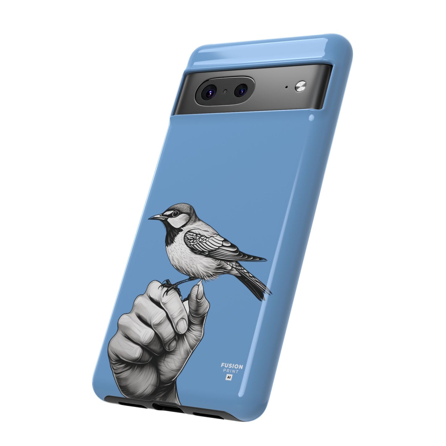 Bird on a Hand Phone Case