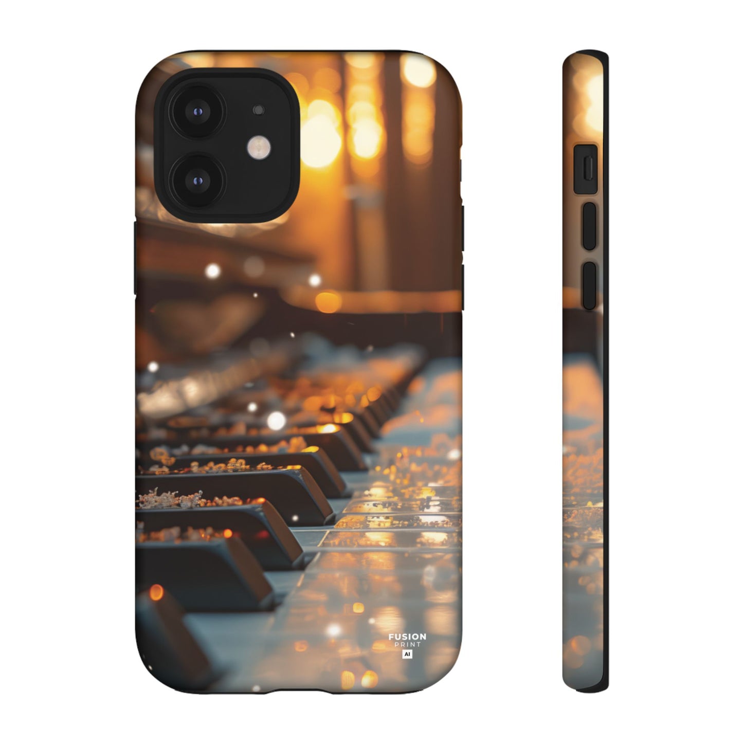 Piano in Winter Phone Case