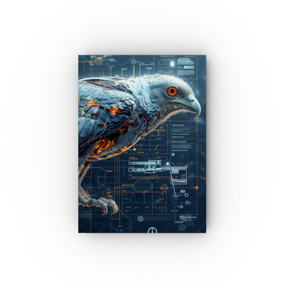 Robo Bird Hardback Journal