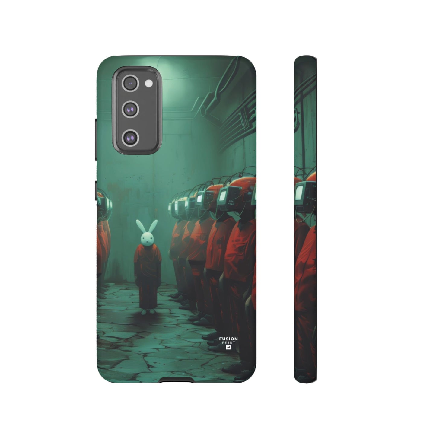 Surreal Computers Take Over Phone Case