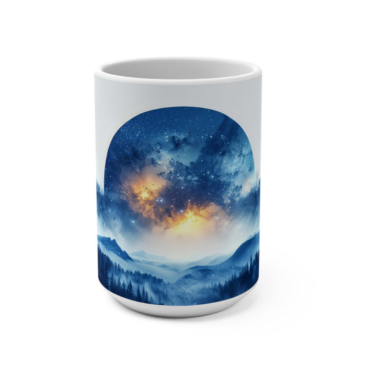 Nighttime Moonscape - Mug 15oz