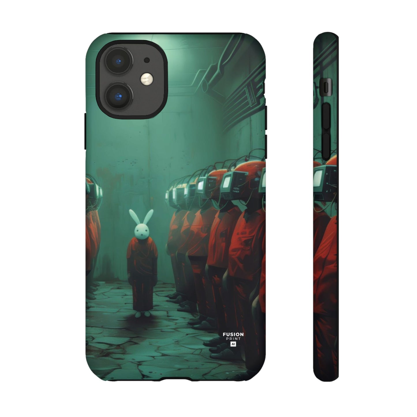 Surreal Computers Take Over Phone Case