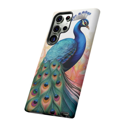 Watercolor Peacock Phone Case