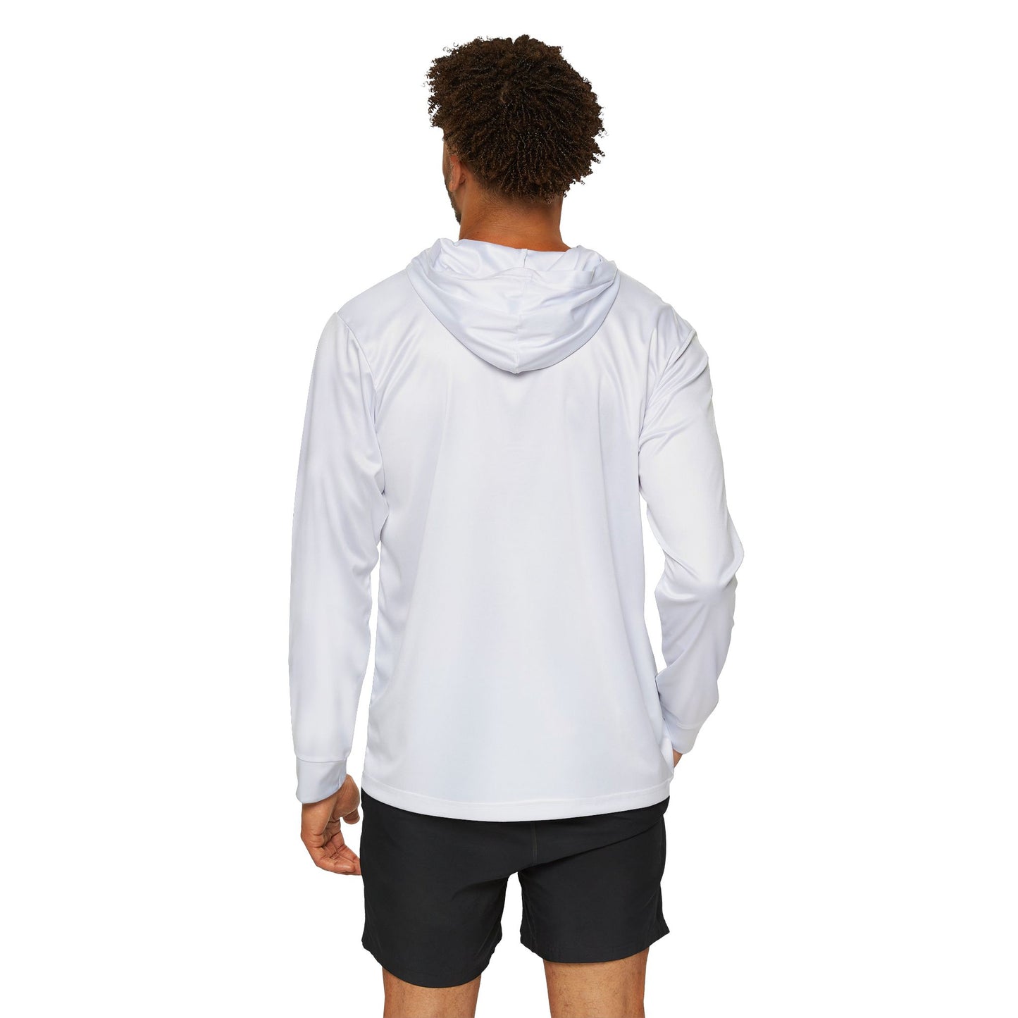 Shark Bite - Men's Sports Warmup Hoodie (AOP)