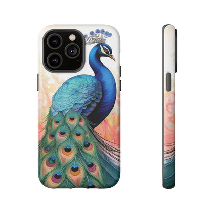 Watercolor Peacock Phone Case