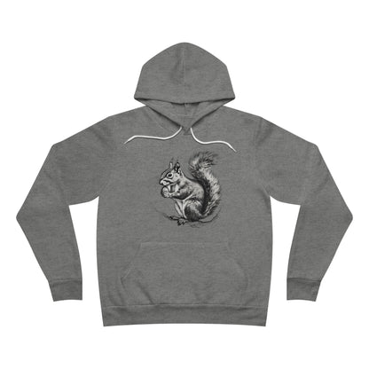 Squirrel and a Nut - Unisex Sponge Fleece Pullover Hoodie