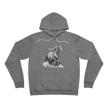 Born Free Mustang - Unisex Sponge Fleece Pullover Hoodie