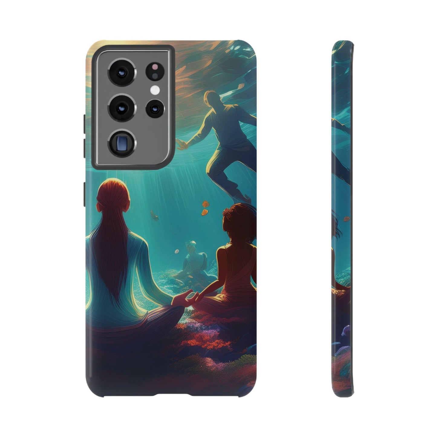 Deep Sea Reflection Phone Case