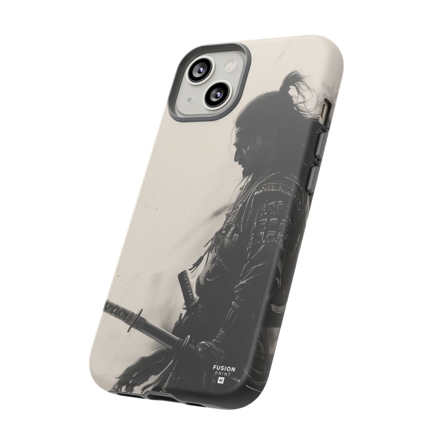 SamurAI Prepares for Battle Phone Case