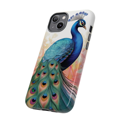 Watercolor Peacock Phone Case