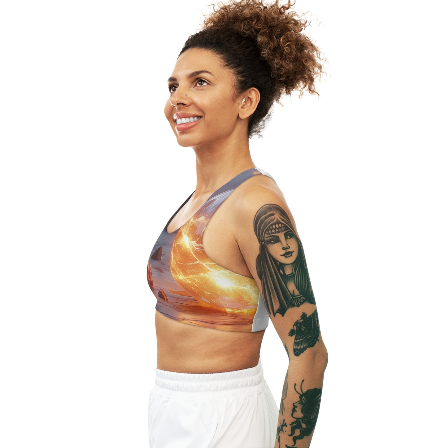 Planet Washed Ashore - Seamless Sports Bra