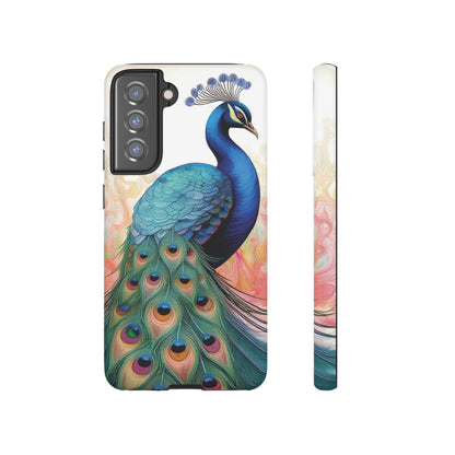 Watercolor Peacock Phone Case