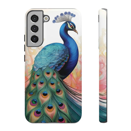 Watercolor Peacock Phone Case