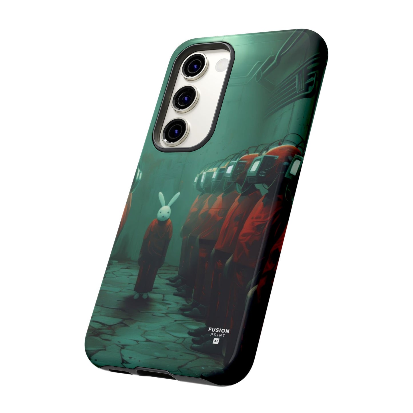 Surreal Computers Take Over Phone Case