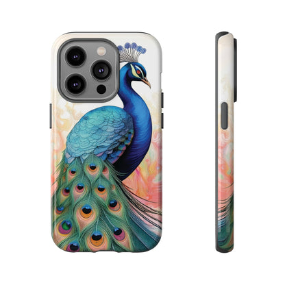 Watercolor Peacock Phone Case