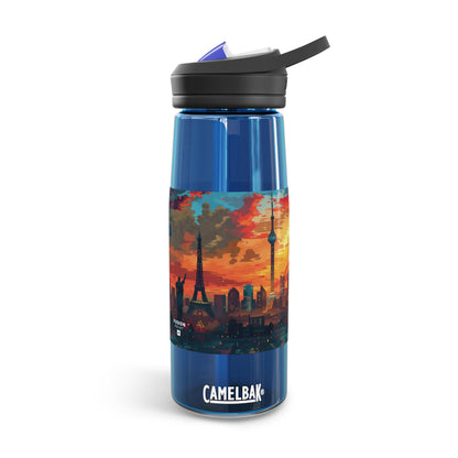 Colorful Cityscape - CamelBak Eddy®  Water Bottle, 20oz\25oz