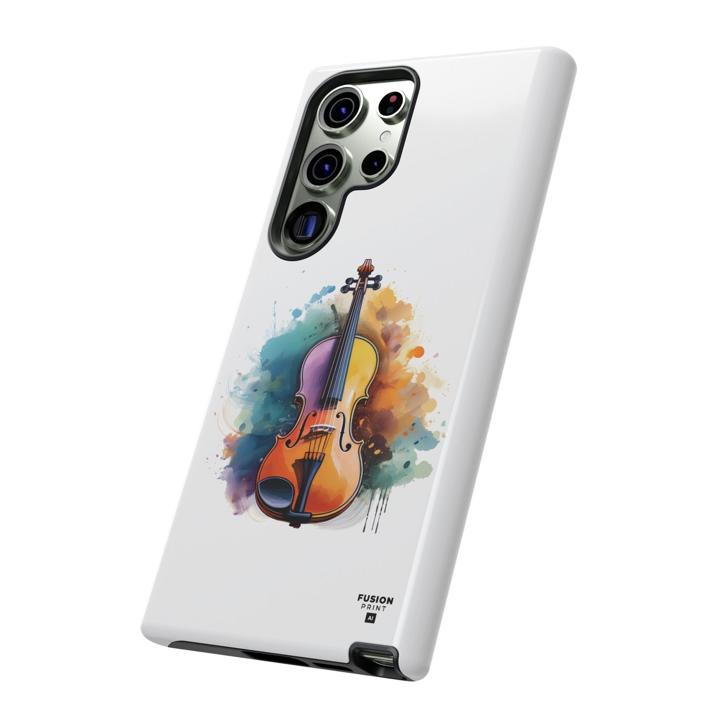 Watercolor Violin Phone Case