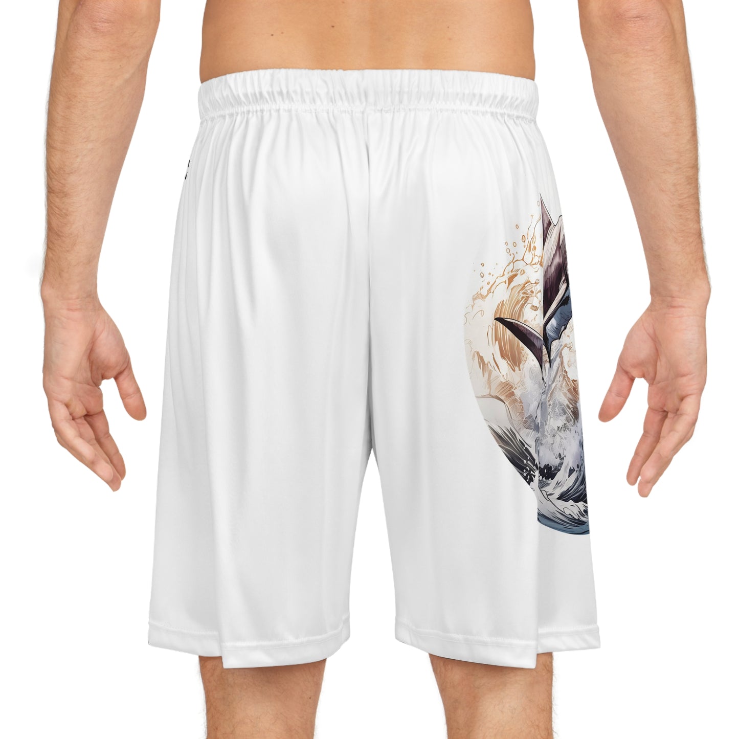 Shark Bite - Basketball Shorts (Unisex)