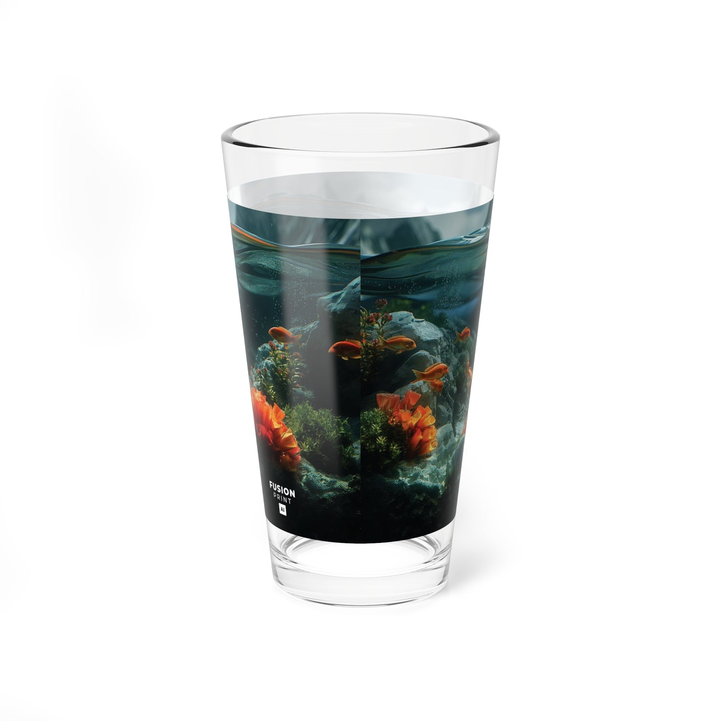 Under the Sea - Mixing Glass, 16oz