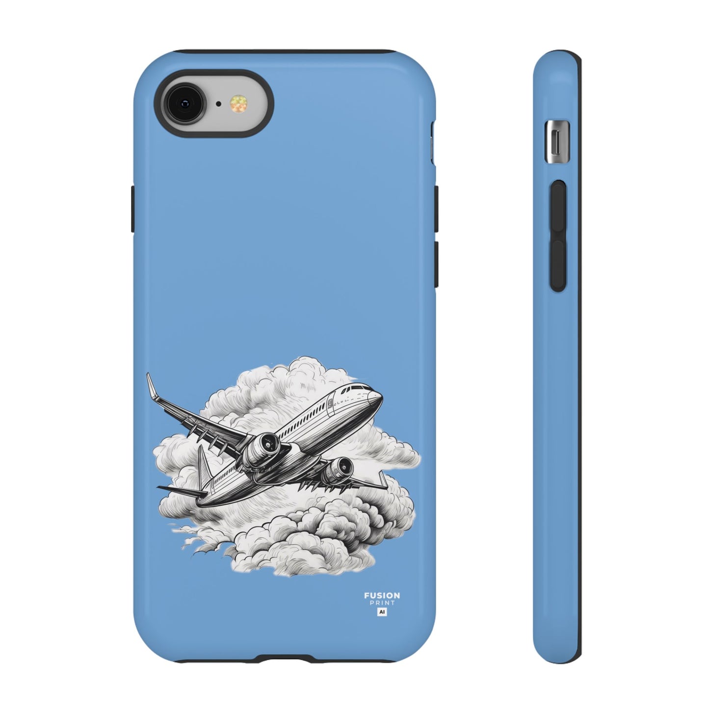 Plane in the Sky Phone Case