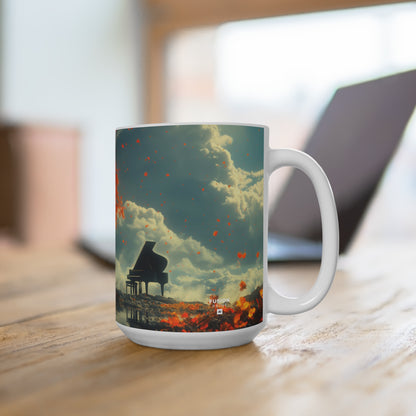 Piano in Nature - Mug 15oz