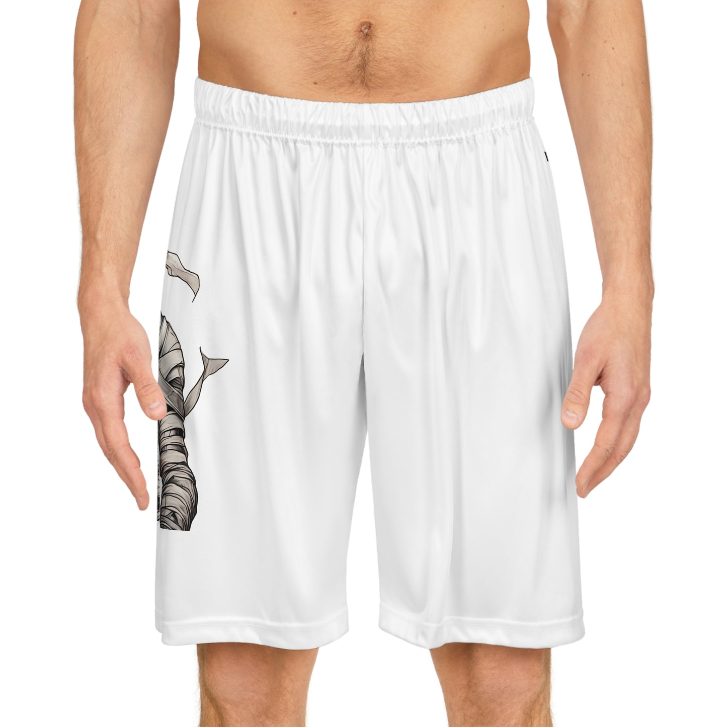 Mummy Unravels - Basketball Shorts (Unisex)