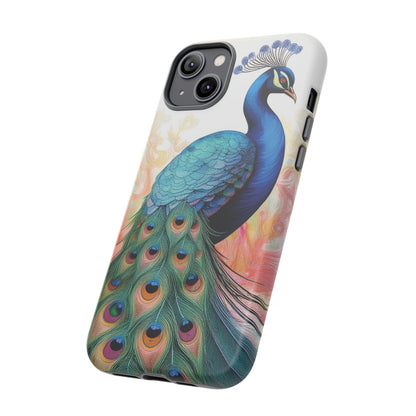 Watercolor Peacock Phone Case