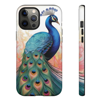 Watercolor Peacock Phone Case