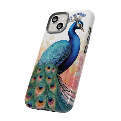 Watercolor Peacock Phone Case