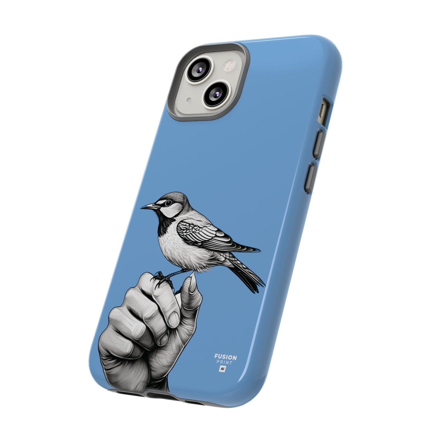 Bird on a Hand Phone Case