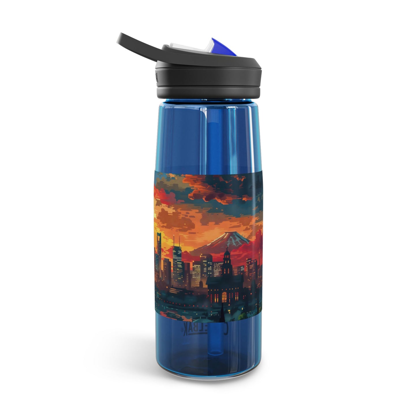 Colorful Cityscape - CamelBak Eddy®  Water Bottle, 20oz\25oz