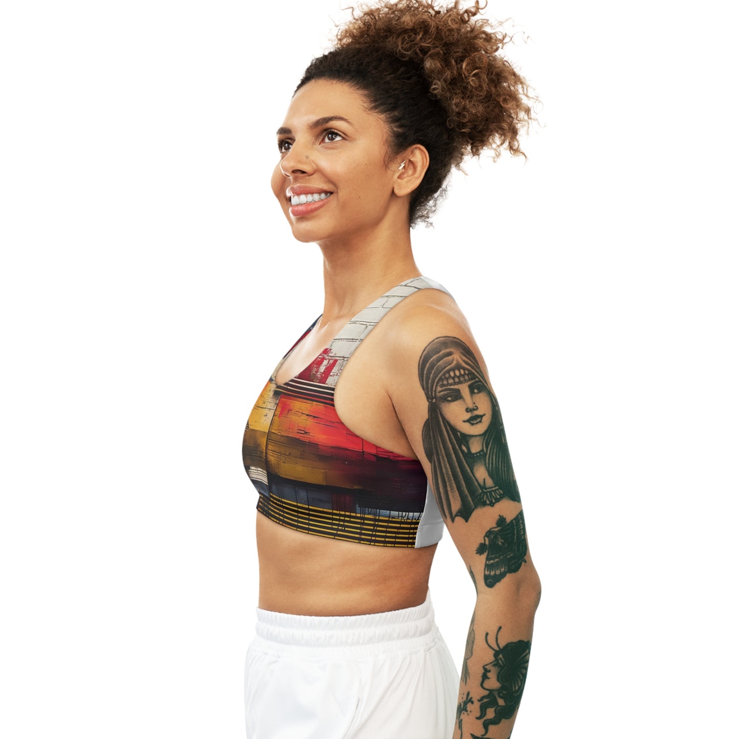 Abstract Graffiti Art - Seamless Sports Bra