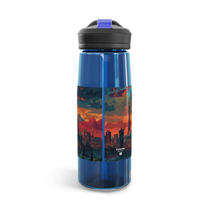 Colorful Cityscape - CamelBak Eddy®  Water Bottle, 20oz\25oz