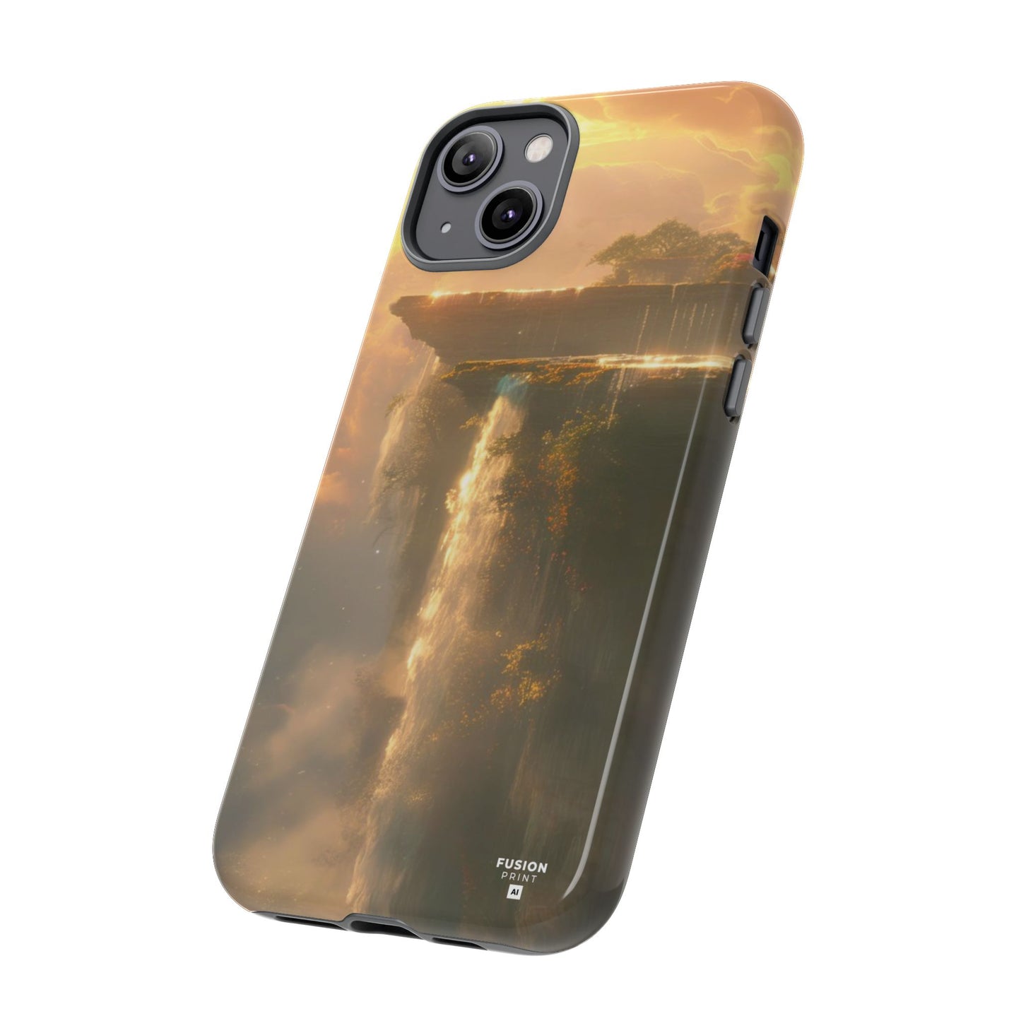 Picturesque Waterfalls Phone Case