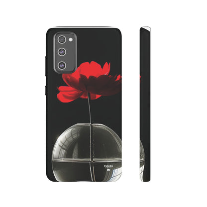 Minimalist Red Flower Phone Case