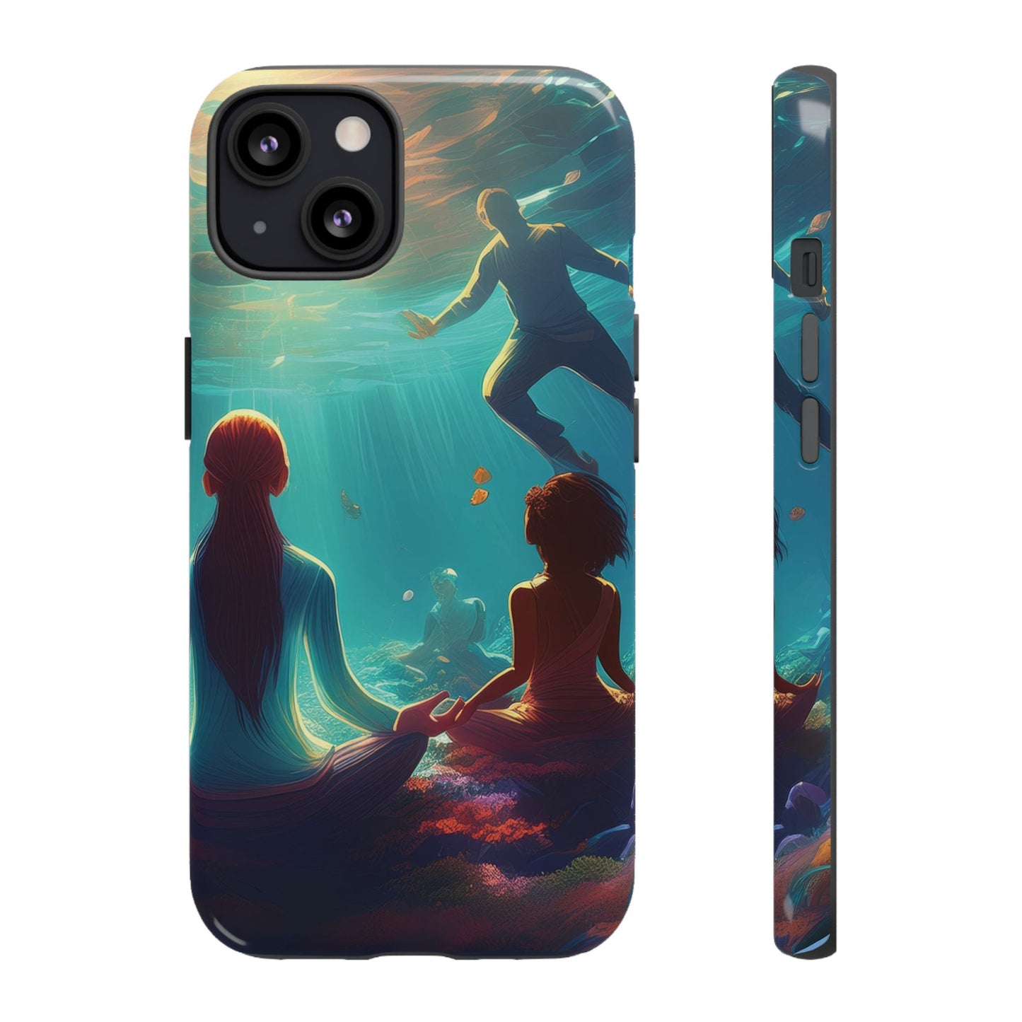 Deep Sea Reflection Phone Case